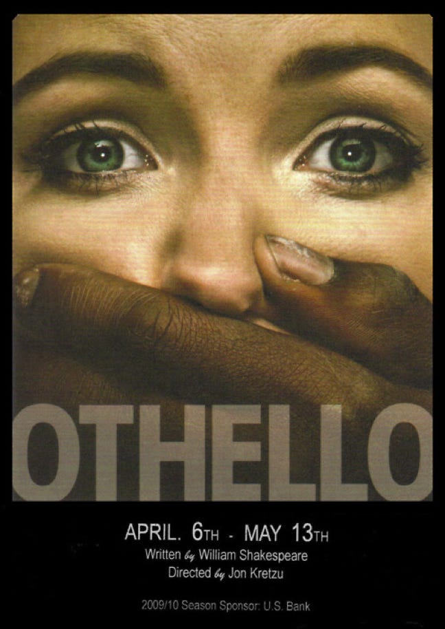 Best creative book cover designs, images and graphics for Shakespeare's Othello play