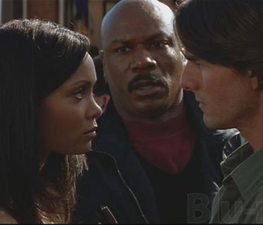 Light-skinned black actress Thandie Newton in Mission Impossible