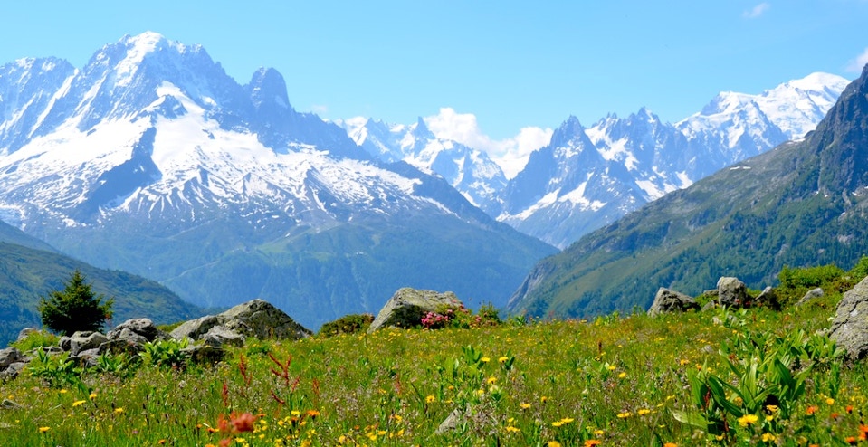 Trail running vacation camps in the Alps, Chamonix.