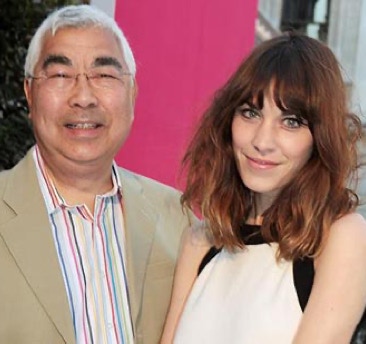 Alexa Chung with Chinese father, Philip